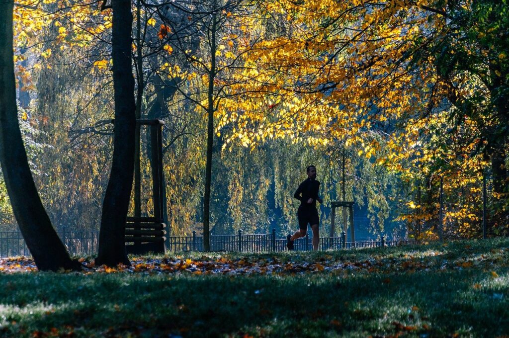 Correre nella natura è ancora più bello